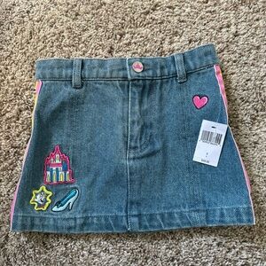 NWT Disney Parks Jean Skirt 2T